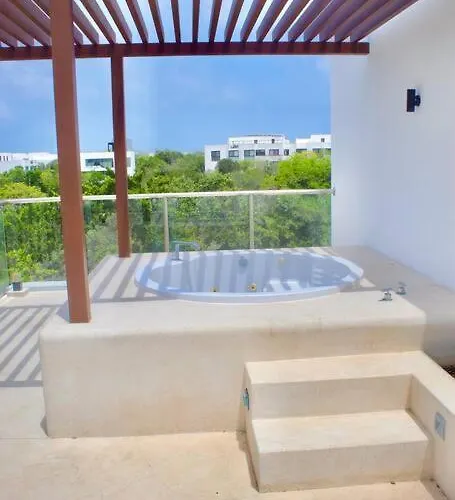 Tulum Pga Golf Camp Private Jacuzzi Apartamento Akumal